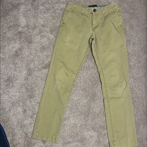 Aeropostale slim straight khaki